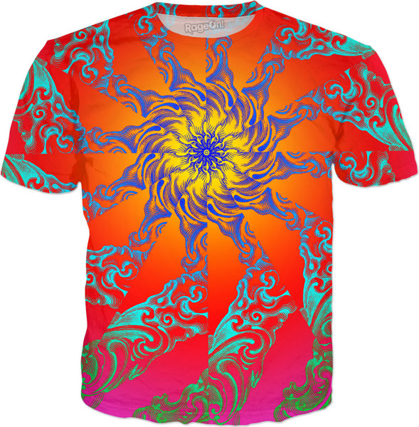 Psychedelic Sun T-Shirt