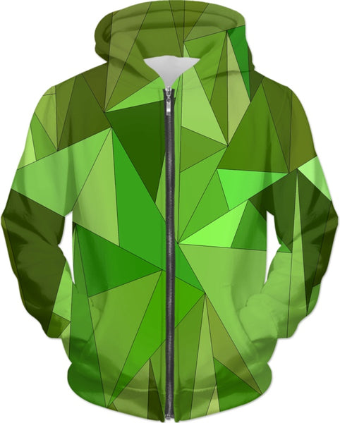 Green Shards (ALL PRODUCTS) Hoodie