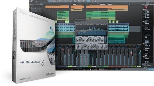 PreSonus Studio One 3 Artist Recording and Production Software (License Code + Quick Start)