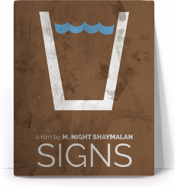 Signs Movie Poster Canvas