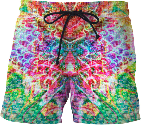 Freaking Beautiful What Flowers Do Swim Shorts