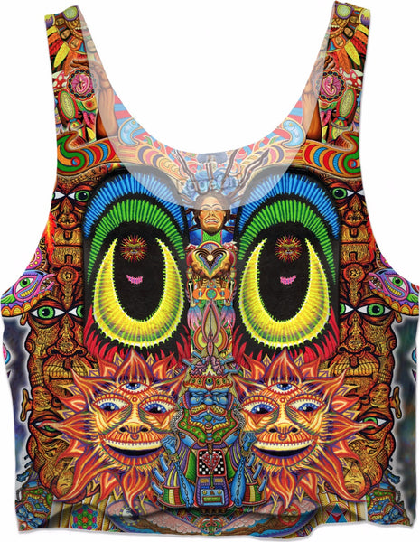 Saintart Crop Top