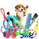12 Pack Dog Chew Toys  Cat Dog Training Toy Set For Medium To Small Doggie Gift