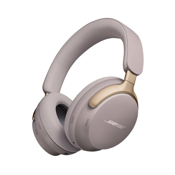 Bose QuietComfort Ultra Wireless Noise Cancelling Headphones with Spatial Audio, Over-the-Ear Headphones with Mic, Up to 24 Hours of Battery Life, Sandstone - Limited Edition Color
