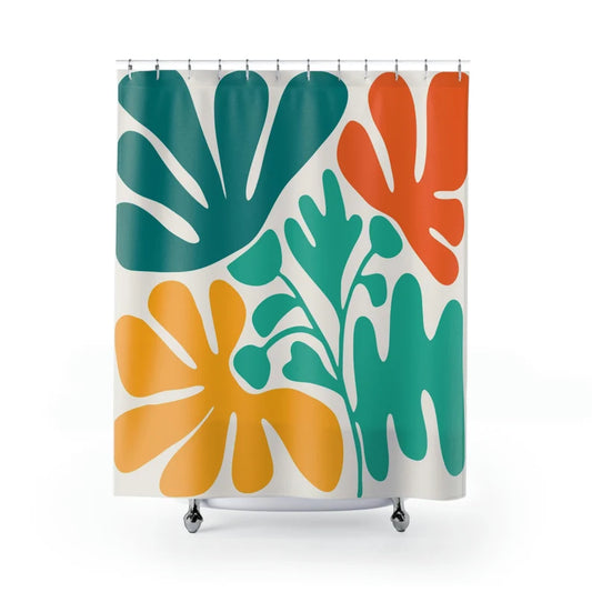 Henri Matisse Flower Boho Shower Curtain