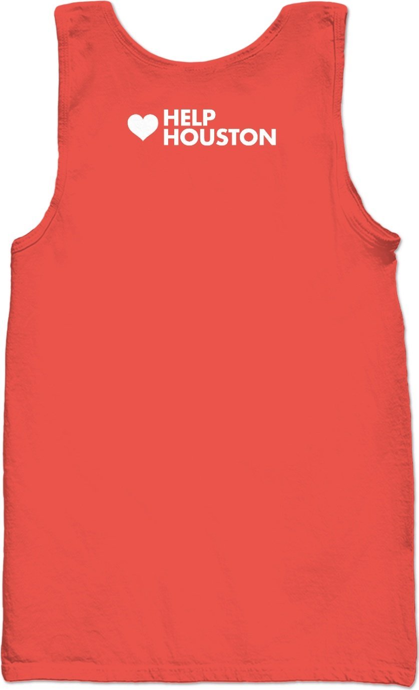 Help Houston Peach Tank Top