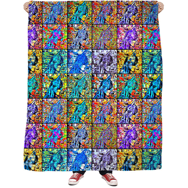The Bat Quilt Fleece Blanket