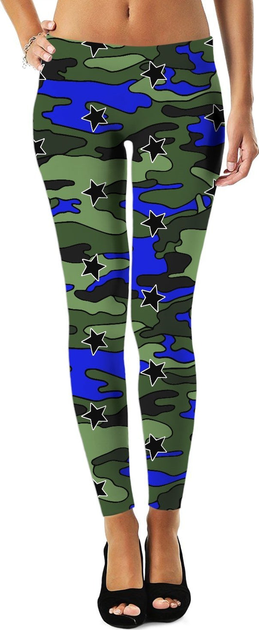 Stars and Camo Leggings