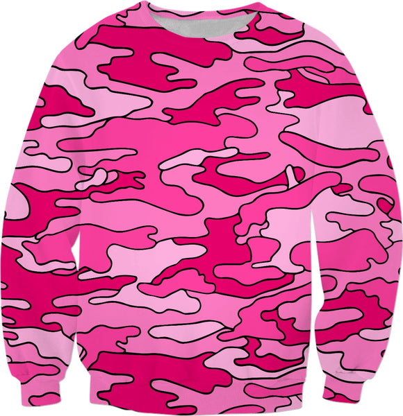 "Pink Camo" Sweatshirt for Breast Cancer Awareness