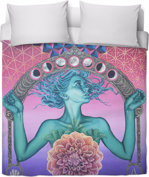 The Gate Of Knowledge -  Duvet Cover