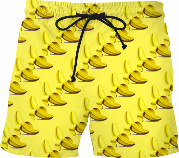 Yellow Bananas Swim Trunks