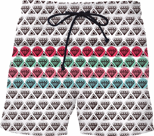 DIAMONDS Swim Trunks