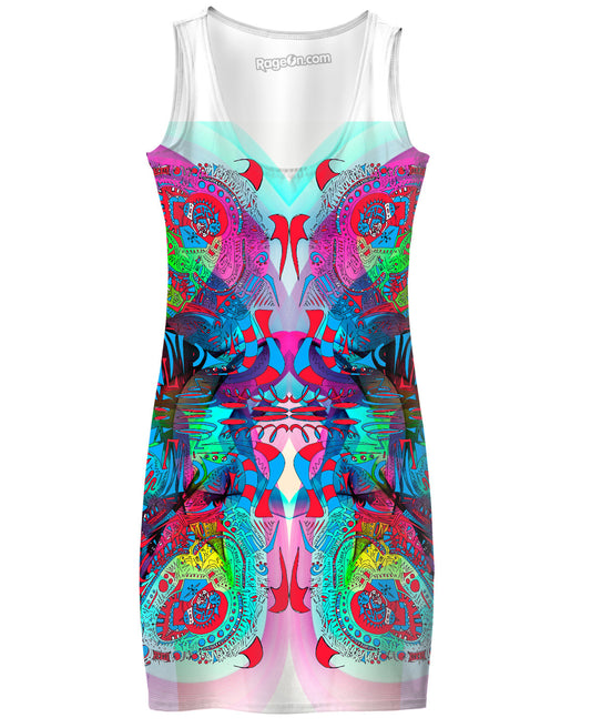 Hyperdimensional Butterfly 3 Simple Dress