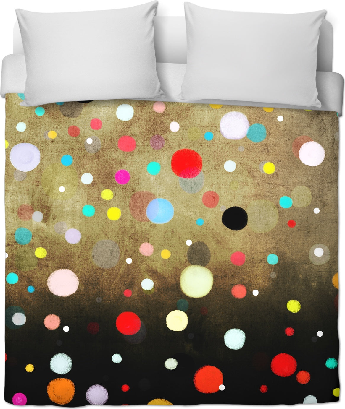 Ruth Fitta-Schulz - Confetti Explodes Celebration Duvet Cover