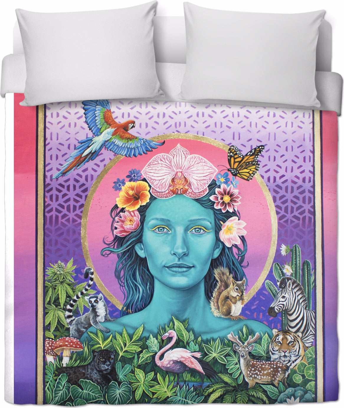 Mother Earth  Vibration - Duvet Cover