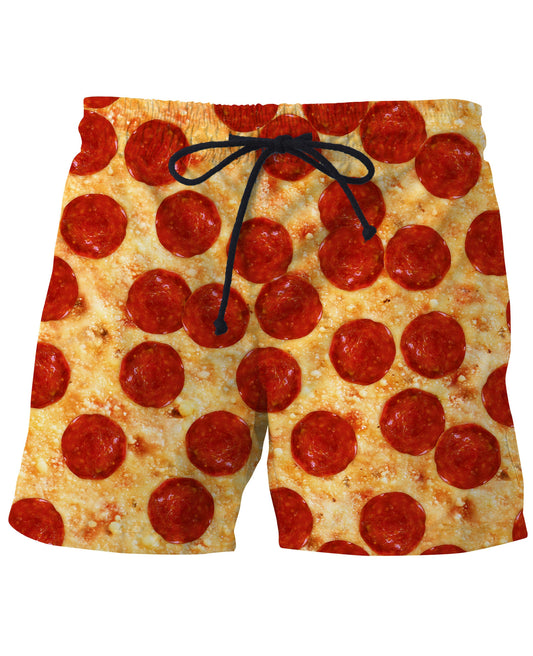 Pepperoni Pizza Swim Trunks