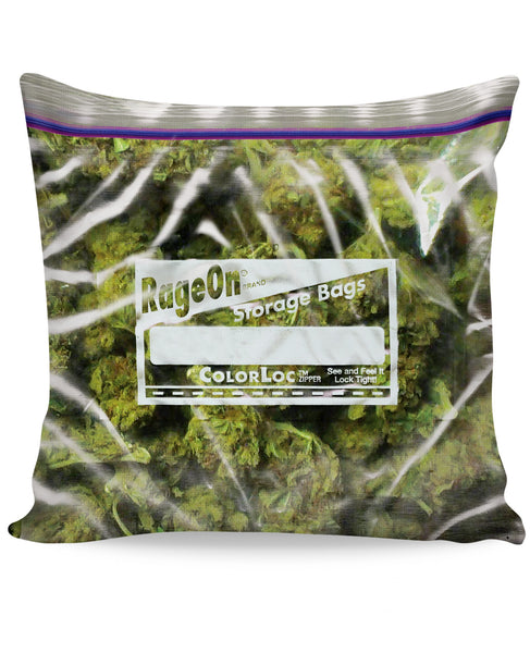 Weed Bag Couch Pillow