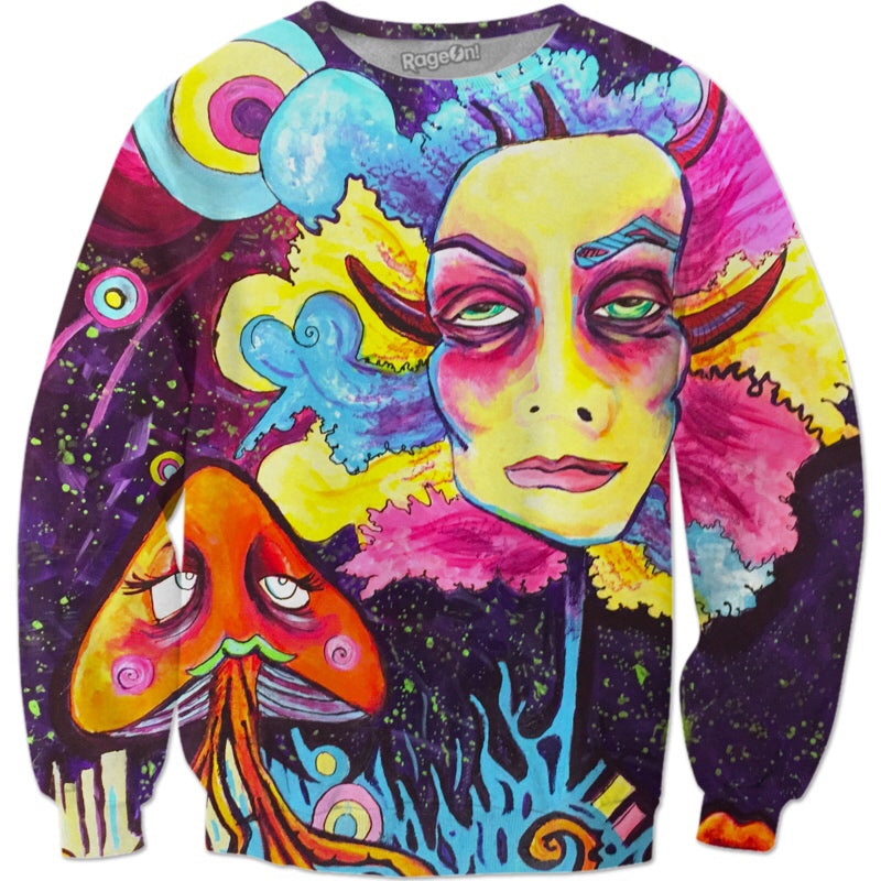 The Zodiac Man It's In The Space Stars Sweatshirt