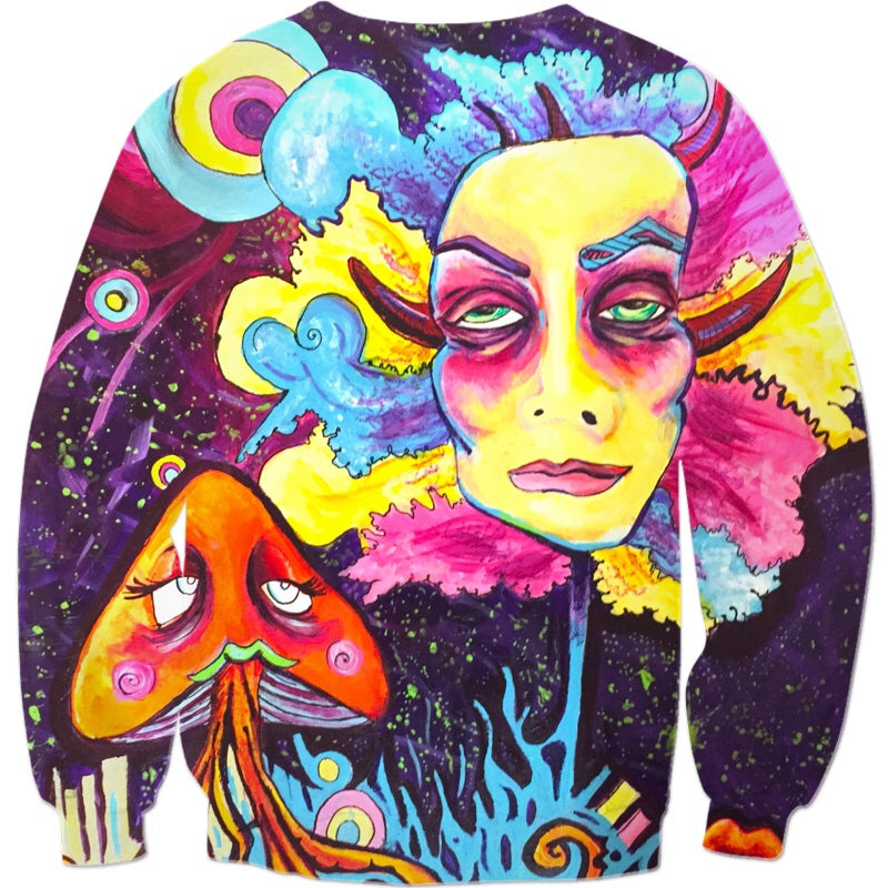 The Zodiac Man It's In The Space Stars Sweatshirt