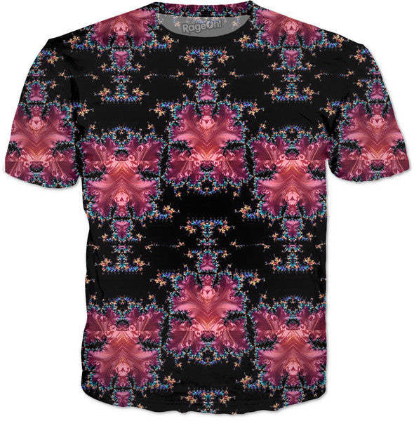 Fractal Faces T Shirt T-Shirt