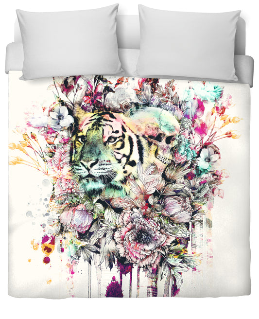 Interpretation of a dream - Tiger Duvet Cover