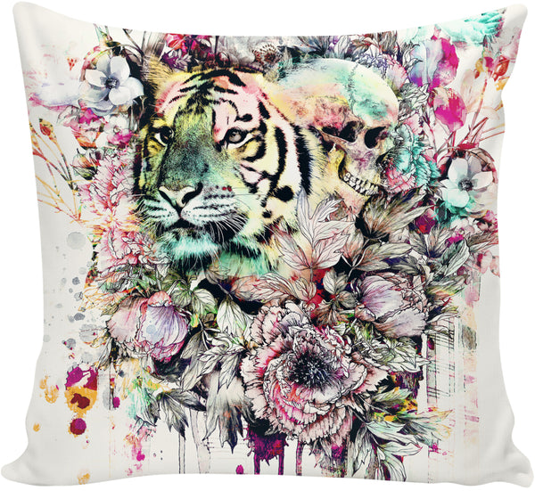 Interpretation of a dream - Tiger Couch Pillow