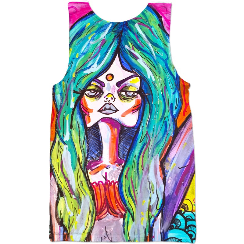 Mer Lady Of The Sea Tank Top