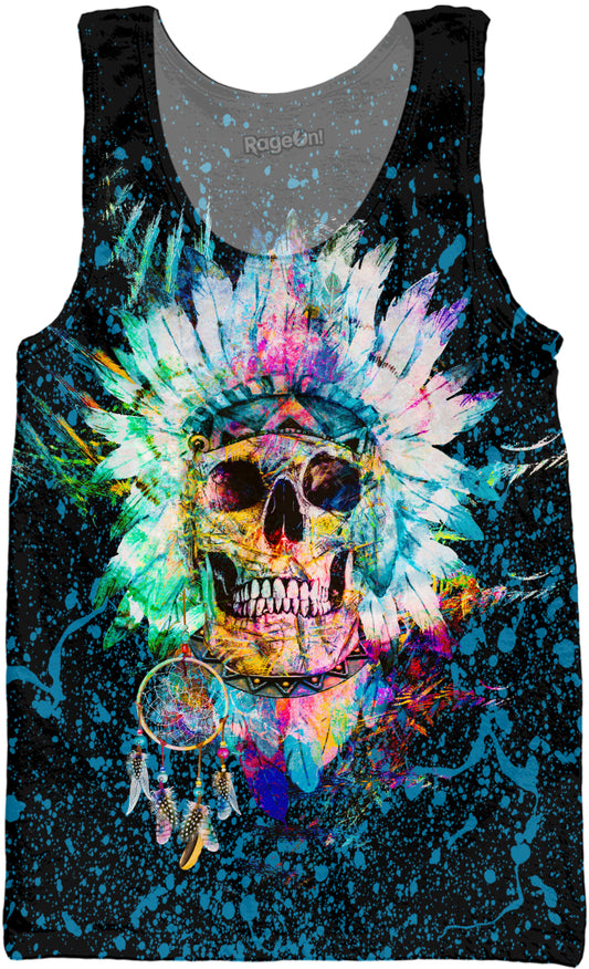 Skull Wild Spirit Tank Top