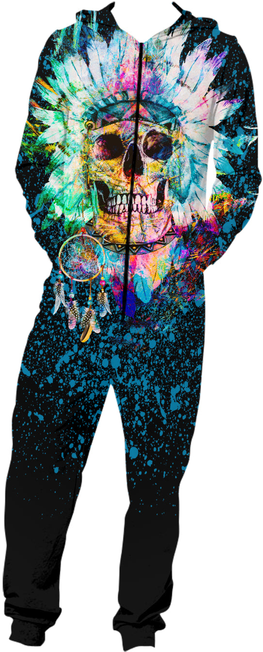 Skull Wild Spirit Onesie