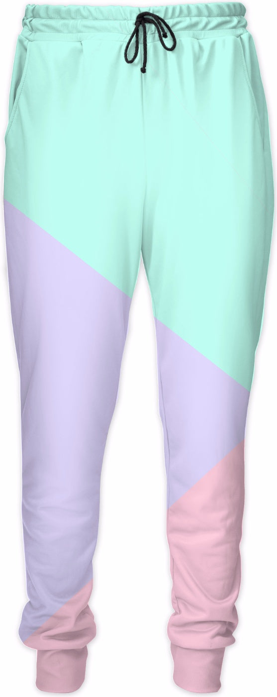 Pastelae Color Block Sweatpants