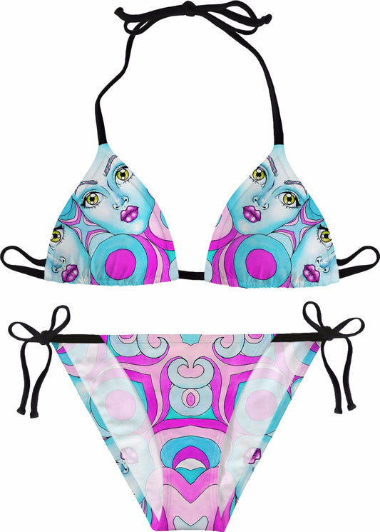 Bubble Girl Mandala Bikini