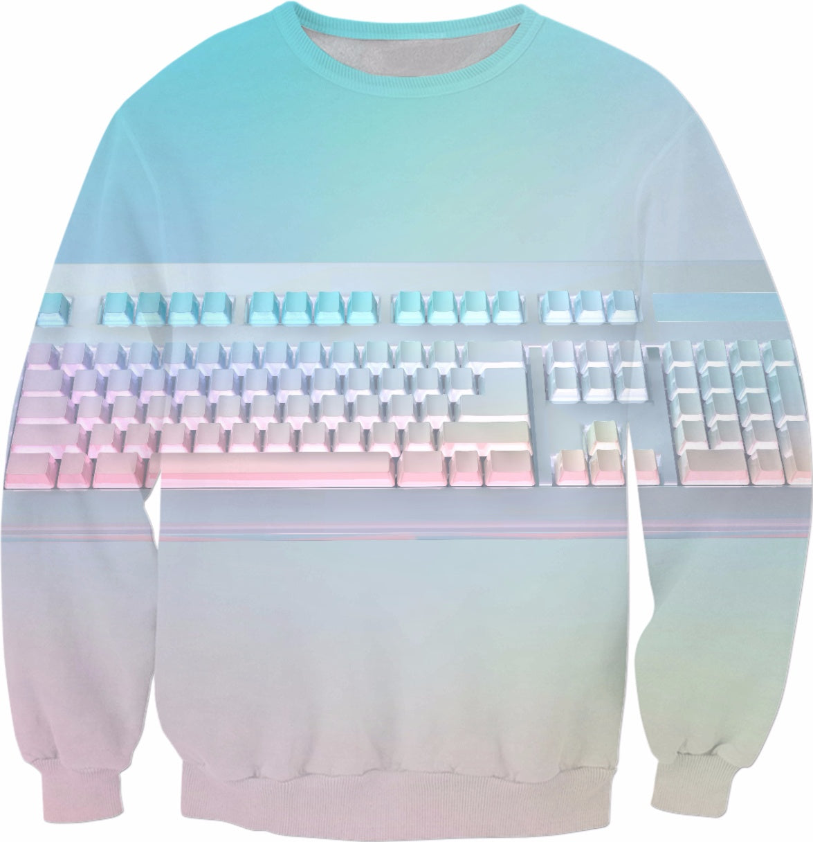 Pastel Keyboard Sweatshirt