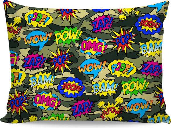 Camo Pop Art Pillowcase