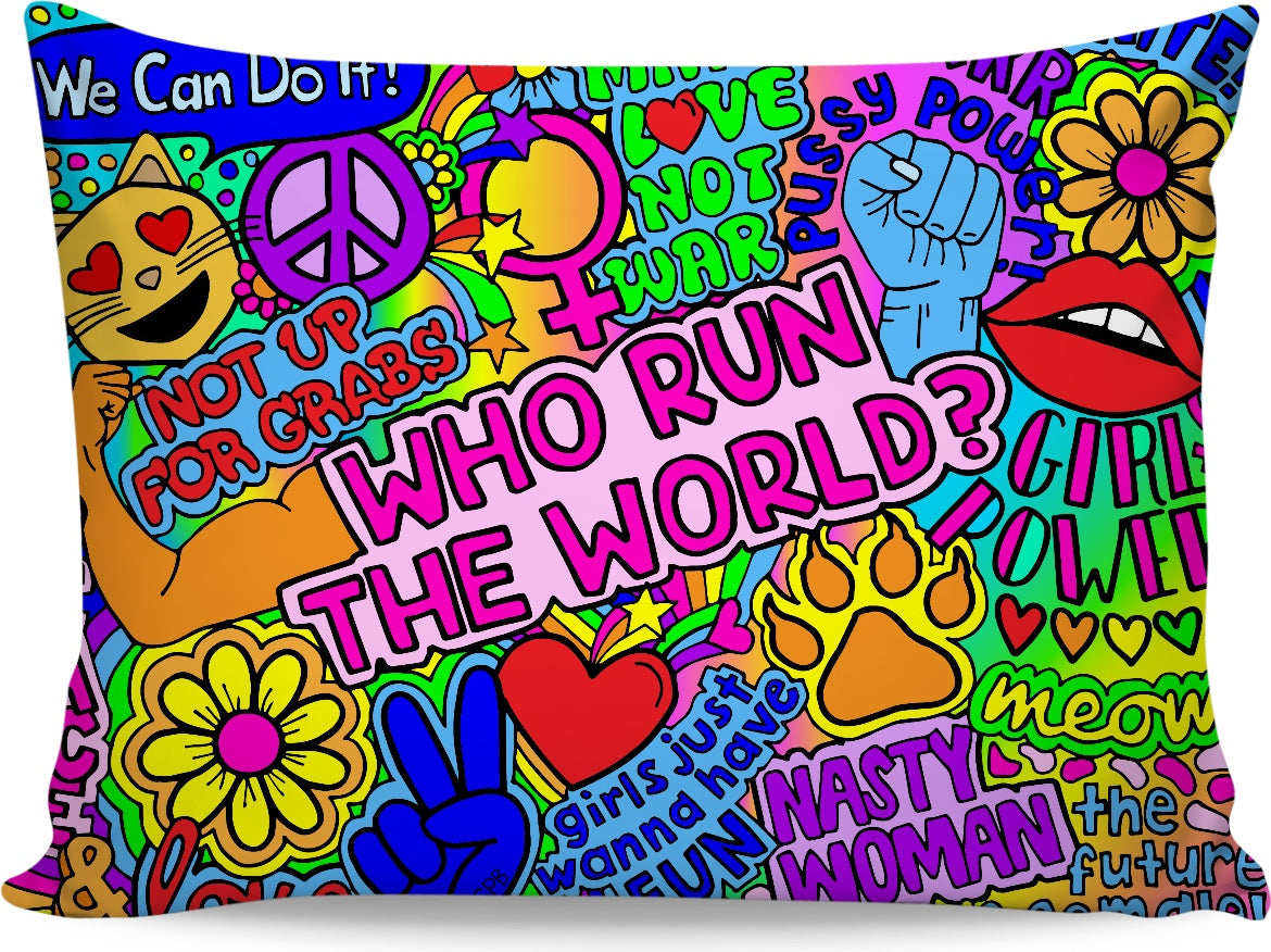 Who Run The World? Pillowcase