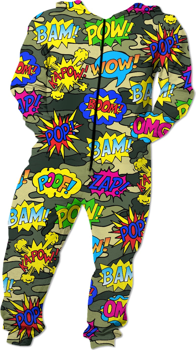 Camo Pop Art Onesie