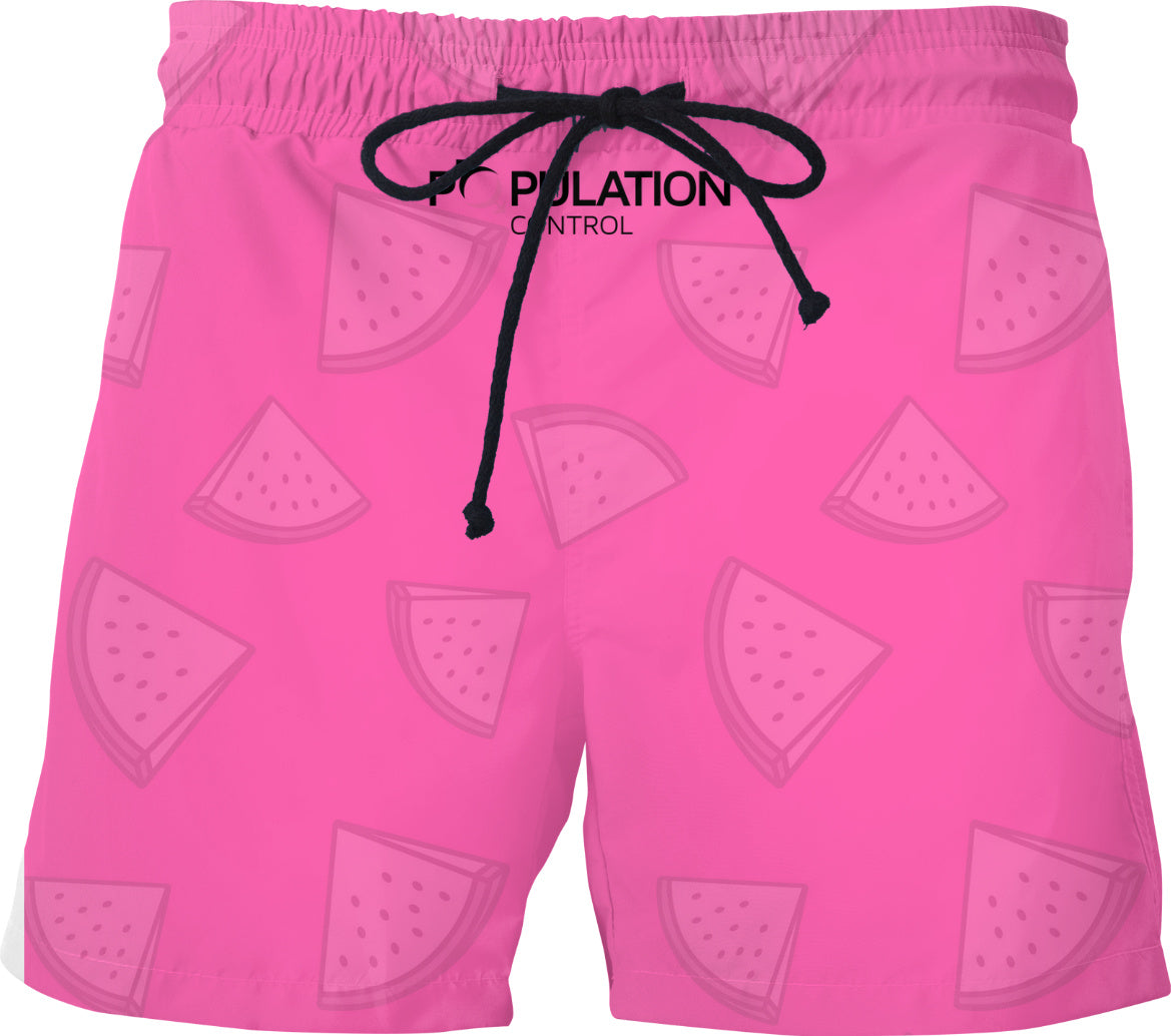 Pink WATERMELON Swim Shorts