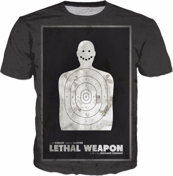 Lethal Weapon Movie Poster Tee T-Shirt