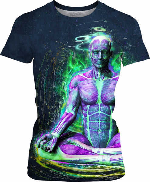 Hyperfuse Meditation - Womens T-Shirt