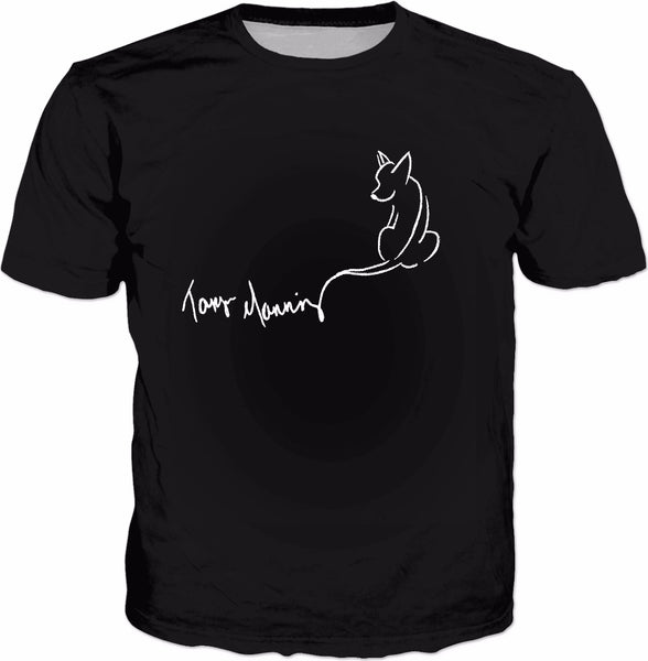 Taryn Manning - Signature Dog Black T-Shirt