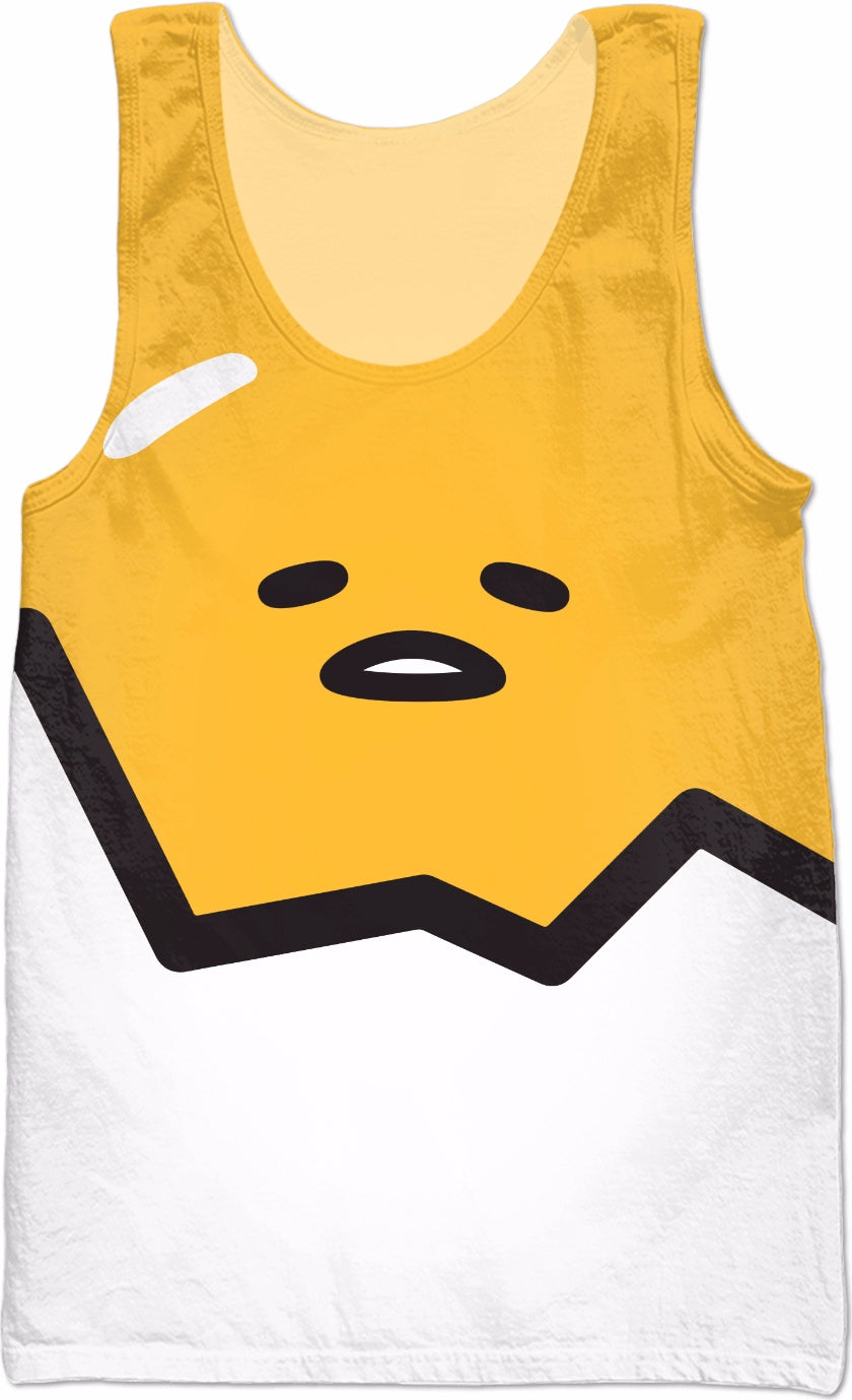 Gudetama Shell Tank Top