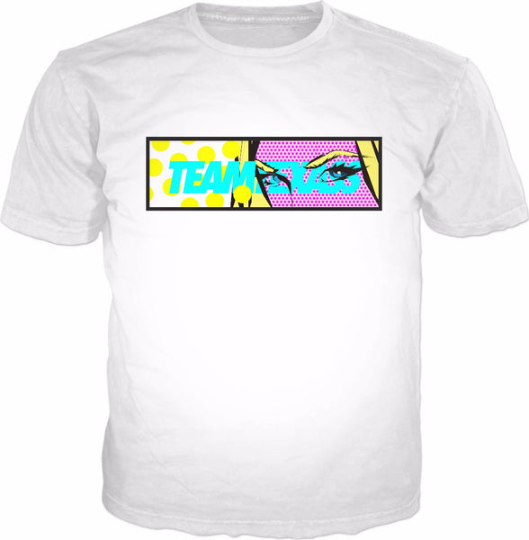 Team Texass Pop Art Classic White T-Shirt
