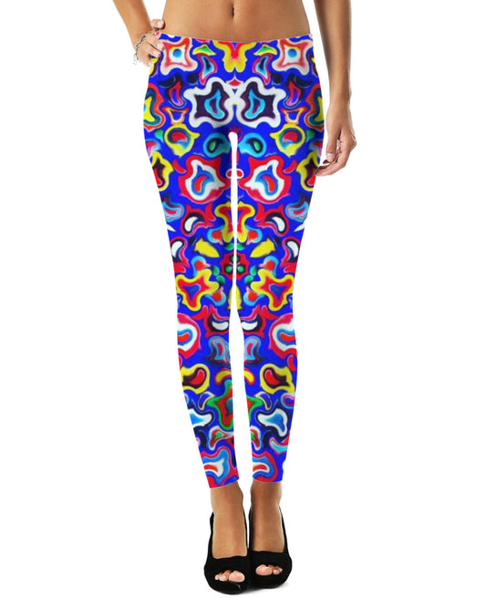 Fractal Fruit Leggings