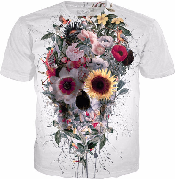 Skull Floral T-Shirt