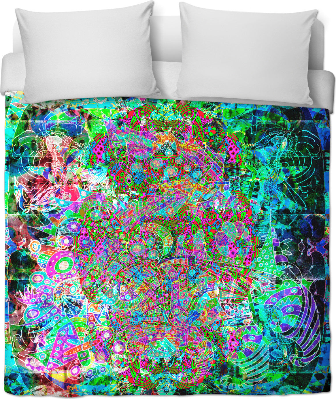 Hyperdimensional Wind Duvet Cover