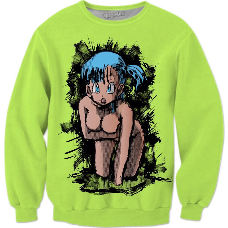 Baby Gurl Remastered Green Sweatshirt