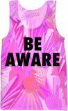 Be Aware Pink Breast Cancer Awareness Tank Top