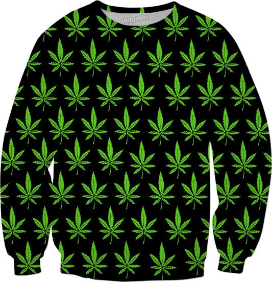 Weed Leaf Sweatshirt