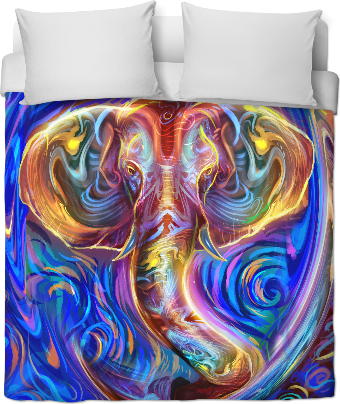 Psychephant Duvet Cover