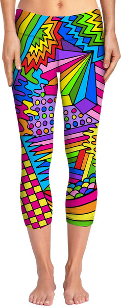 Funky Geometric Yoga Pants