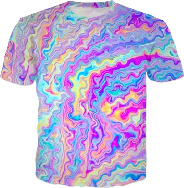 Trippy Oil Spill T-Shirt